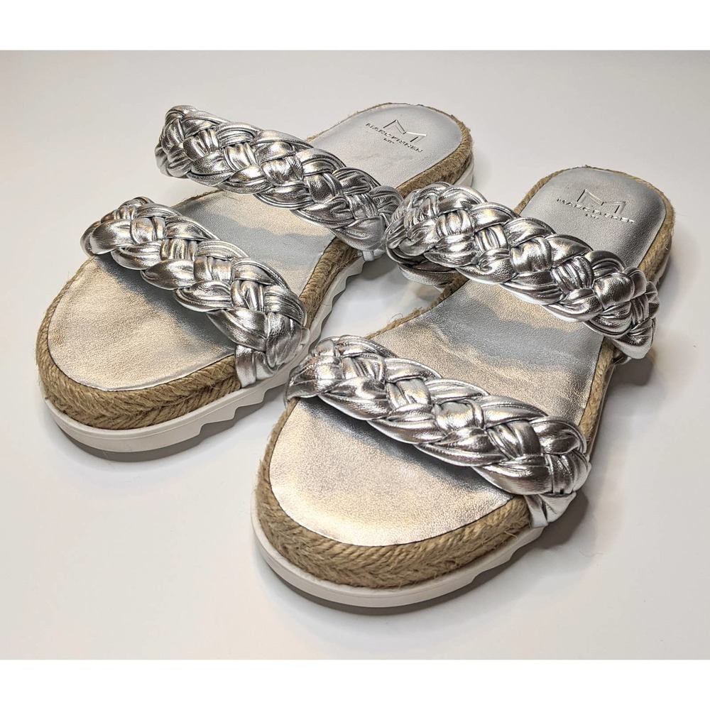 Marc Fisher 5 M Jaimee Espadrille Slide Sandal In… - image 3